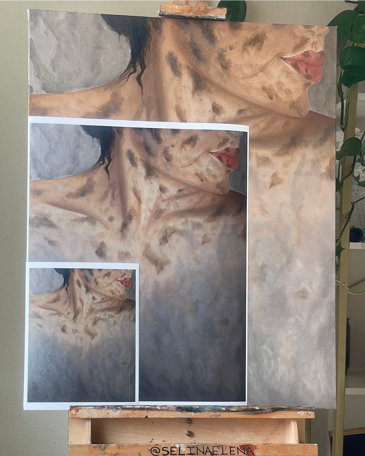 BORN OF ASHES Art Print